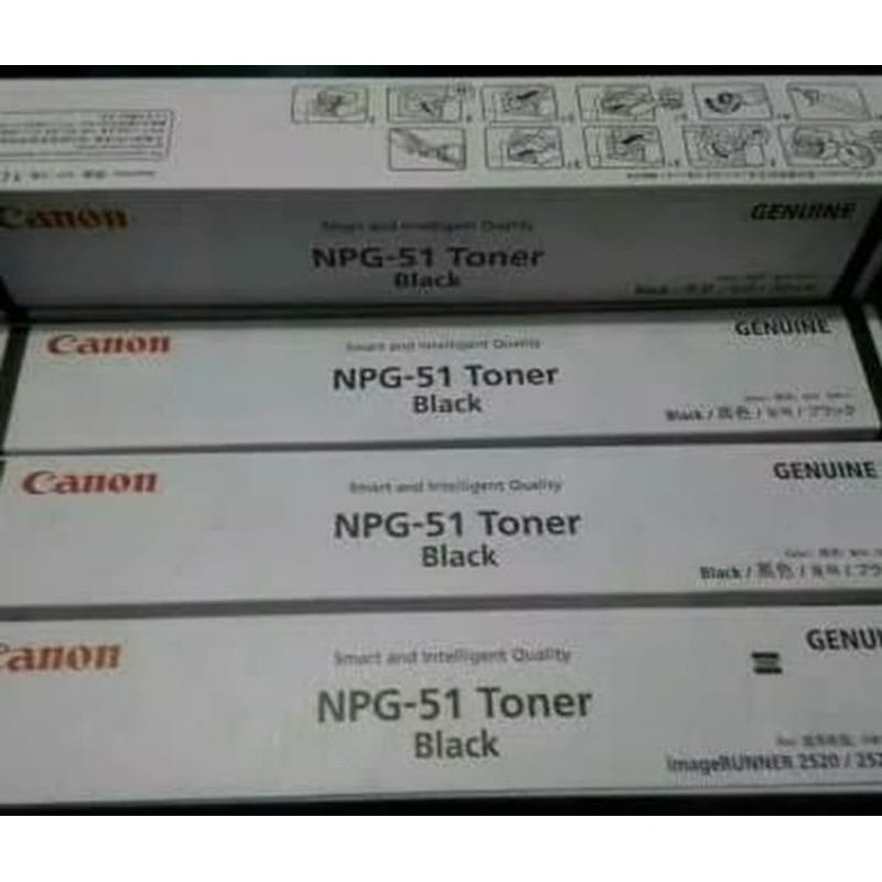 TONER CANON NPG 51/IR2520/IR2525/IR2530 BLACK ORIGINAL teremurah