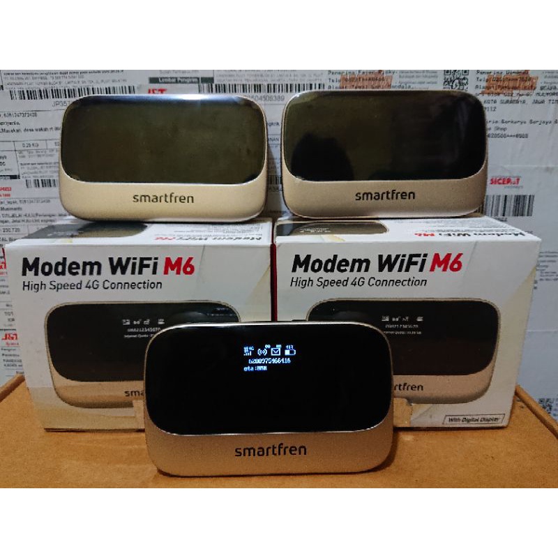 Modem Mifi Smartfren M6 Kusus Kartu Smarfren 4G LTE ( NGOBOY  KREN MANTAF )