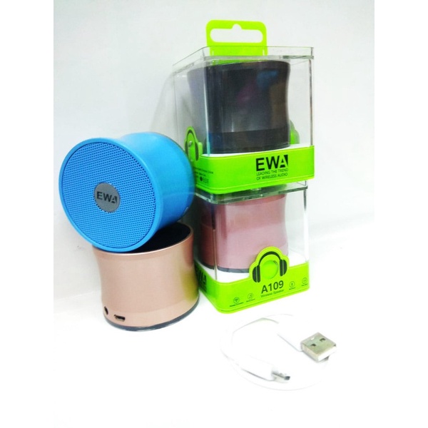 EWA Speaker Bluetooth Mini Portable Wireless Speaker Super Bass - EWA A109