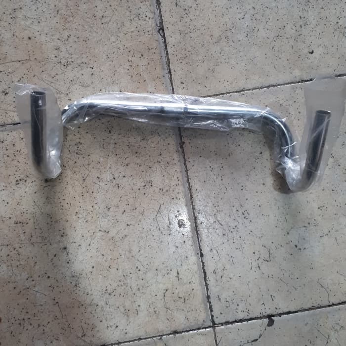 STANG SEPEDA BALAP DROPBAR CROME