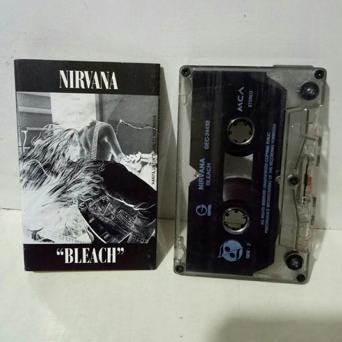 kaset pita tape NIRVANA Bleach Limited