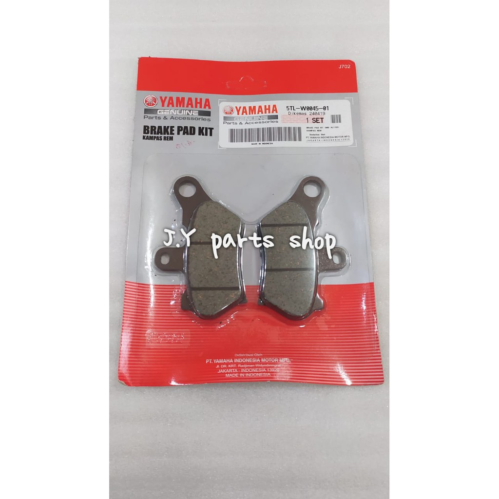 KAMPAS REM DISK PAD DEPAN MIO LAMA SPORTY 2004-2007 ORIGINAL YAMAHA 5TL-W0045-01