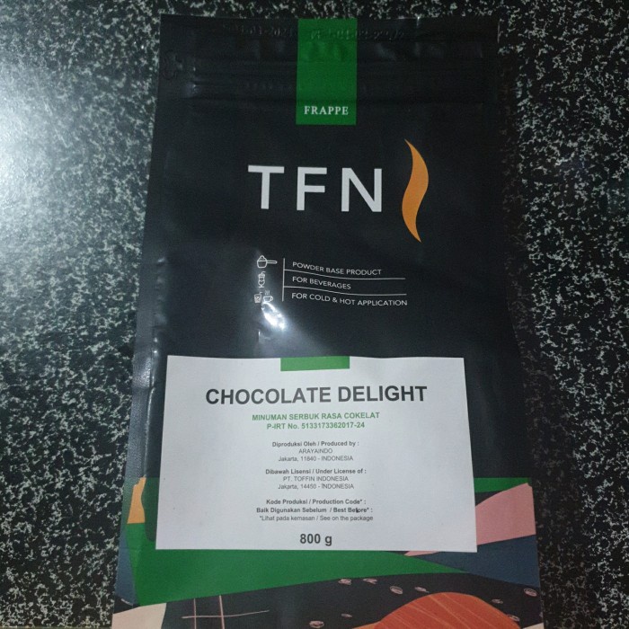 

TOFFIN FRAPPE CHOCOLATE DELIGHT 800GR PREMIUM