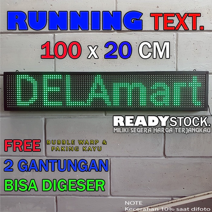 LED Running Text wifi Outdoor
