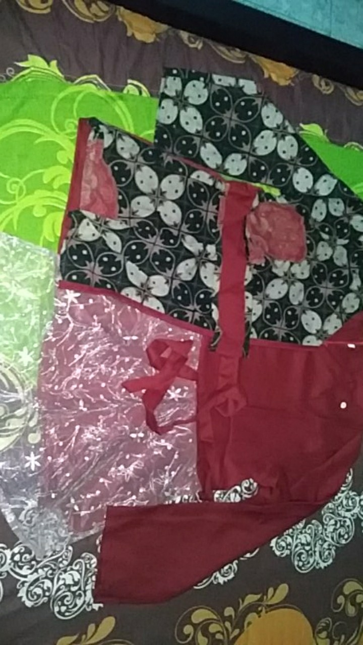 Batik Atasan Wanita Tey-17 Batik Wanita Asj Sa Hrb026 Kenongo Kemeja Tosca Pendek