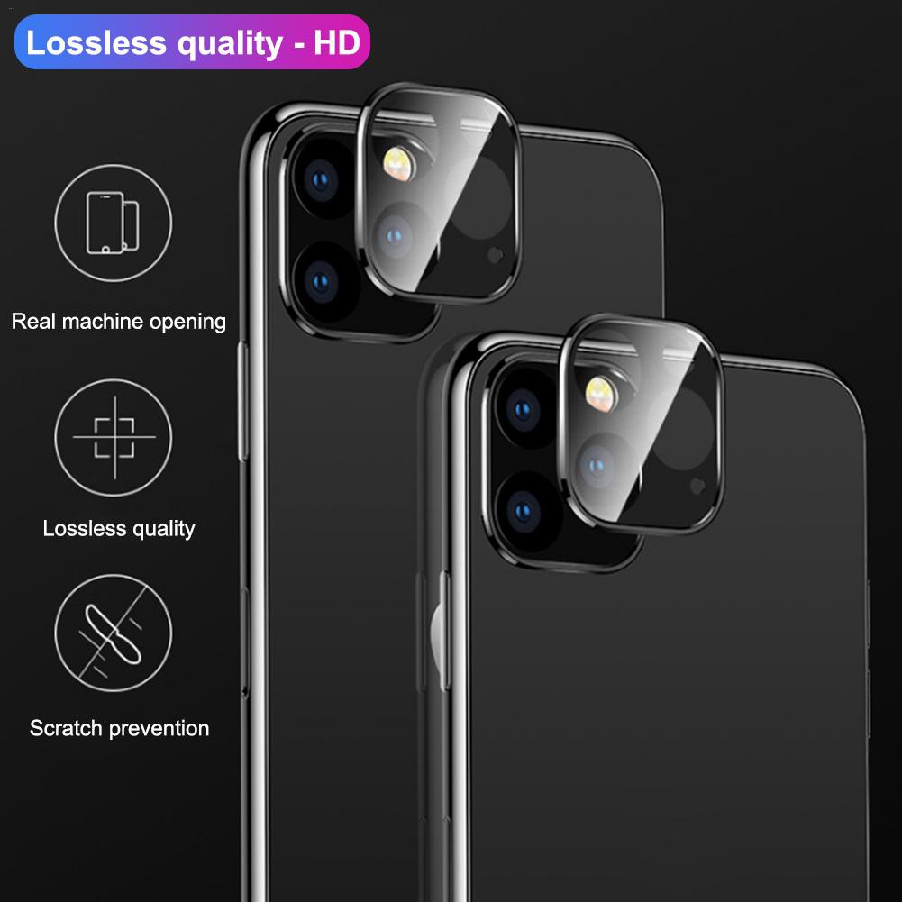 Pelindung Lensa Kamera Bahan Tempered Glass Untuk Iphone 11 Pro Max