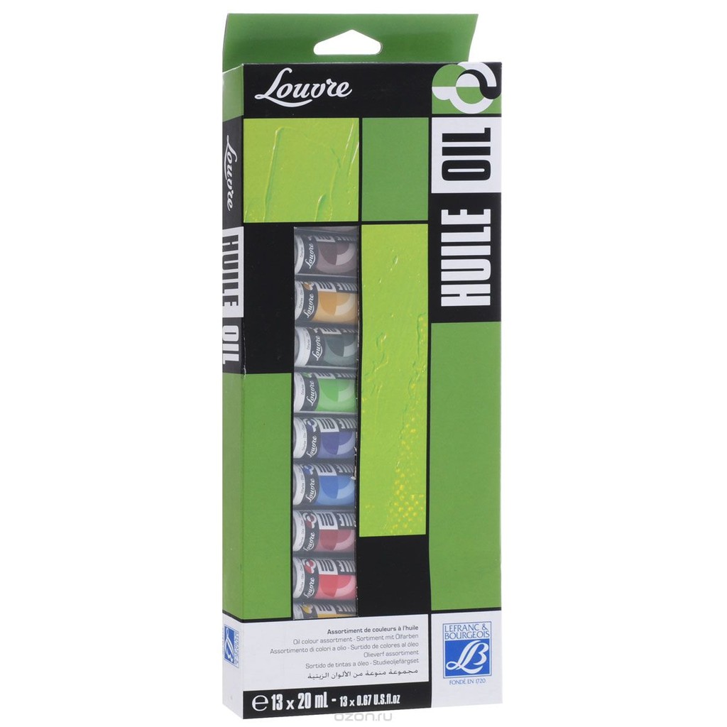 

Cat Oil Louvre Lefranc & Bourgeois isi 12 colour