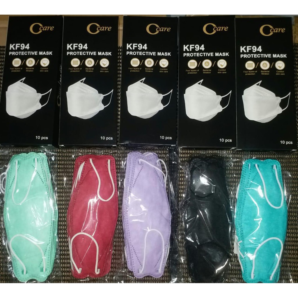 MASKER KF94 WARNA/KF 94 MIX WARNA/Masker KF94 Warna Warni