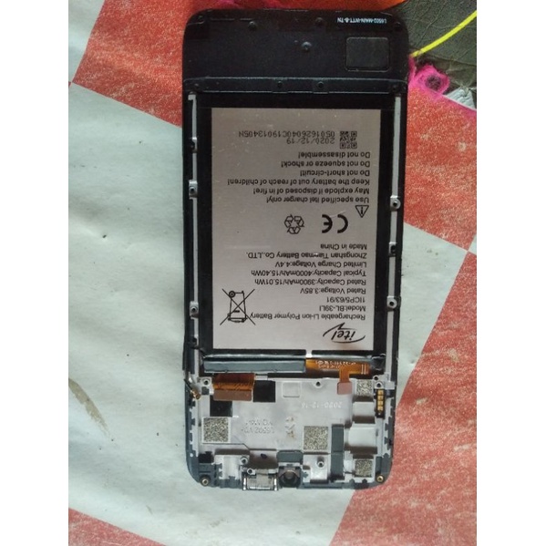 lcd itel vision 1 pro copotan ori