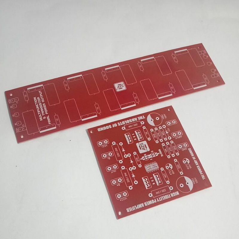 PCB power namec PCB merah + PCB line final Sanken 5set