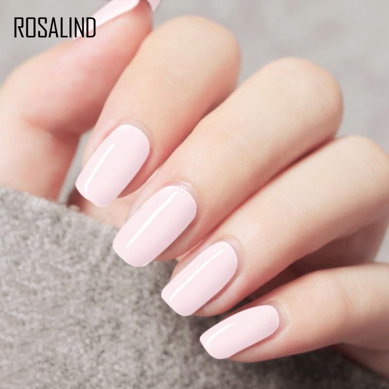 ROSALIND Macaron Series Gel Nail Polish UV LED Nail Art / Kutek / Cat Kuku Murah Bagus