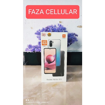 Redmi not 10 s ram 6/128  gb garansi resmi