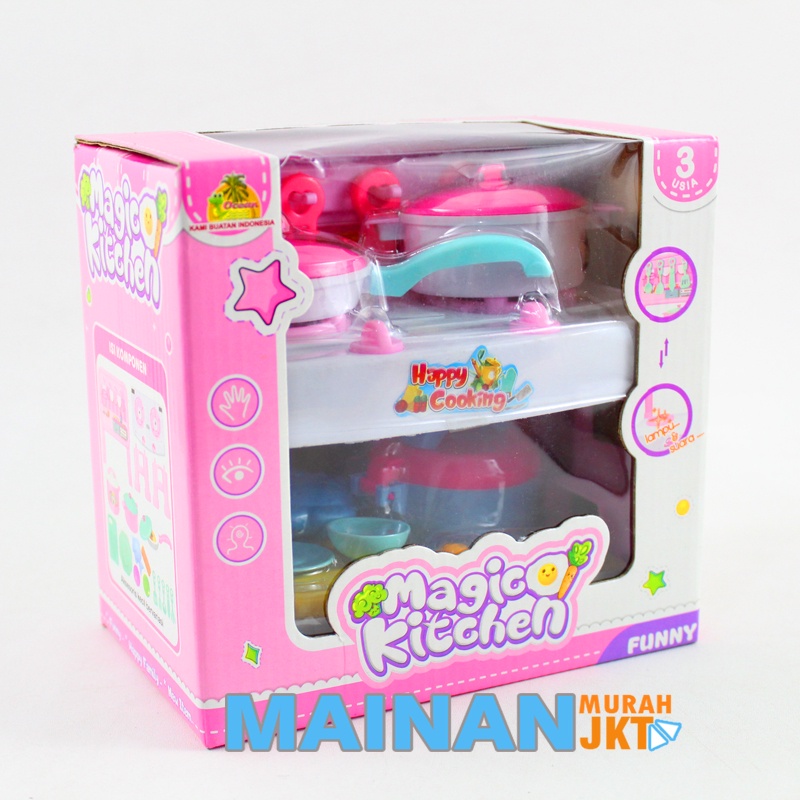 MAINANKEI MAINAN ANAK PEREMPUAN MAGIC KITCHEN MINI OCT2046