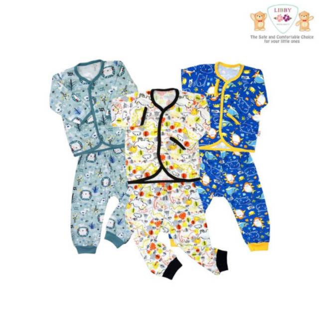 Piyama Panjang Libby Baby Motif Nature Wanderlust - Libby Baby Setelan Baju Celana Panjang