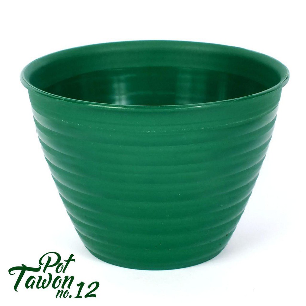 Pot Tanaman Pot Tawon 12 cm Hijau