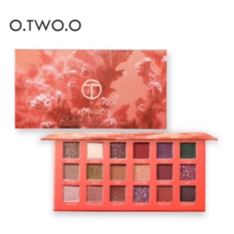 O TWO O Palet Eyeshadow Isi 18 Warna Glitter LS 9995