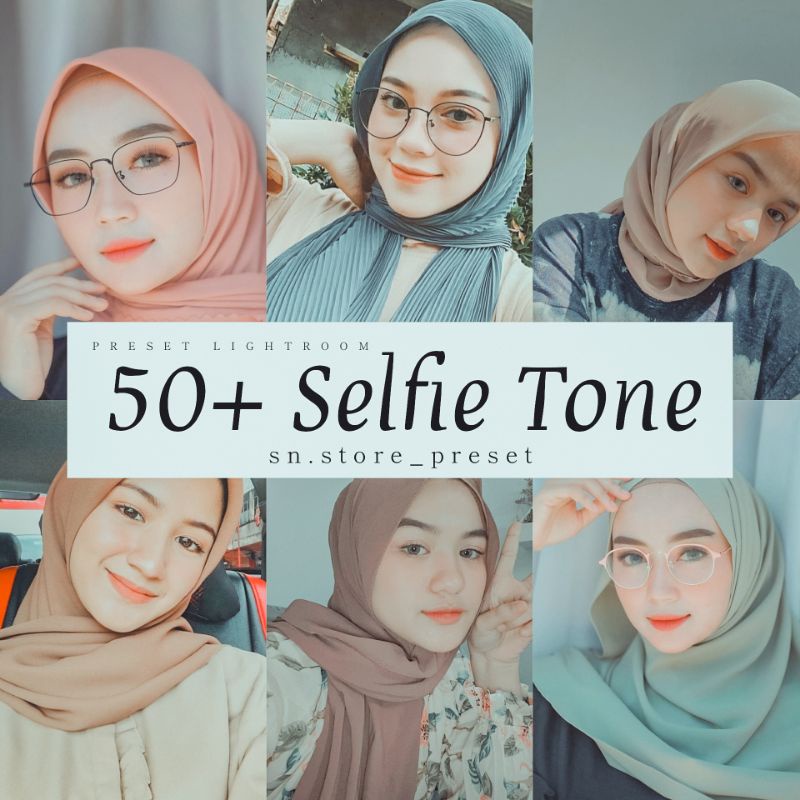 50+ PRESET LIGHTROOM SELFIE TONE for IOS &amp; Android