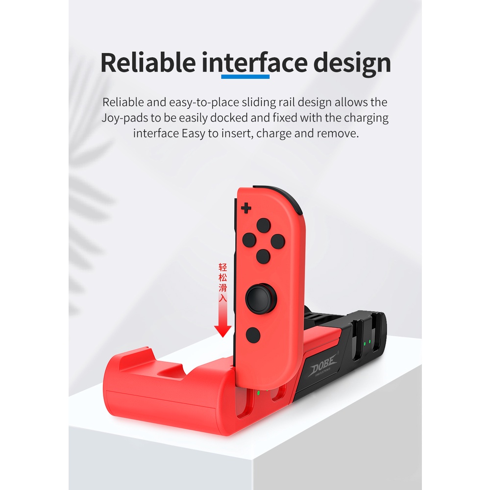 DOBE Switch Charging Dock Joycon Charger for Switch OLED/V1/V2