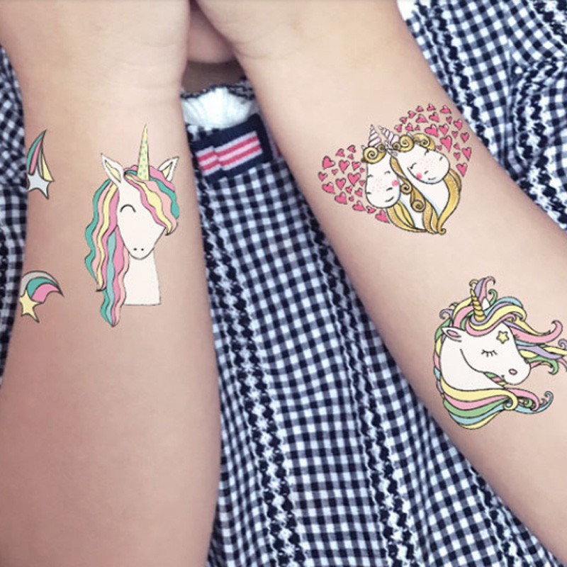 Cartoon Temporary Tattoos for Kids [ Tattoo Anak ] / Tato