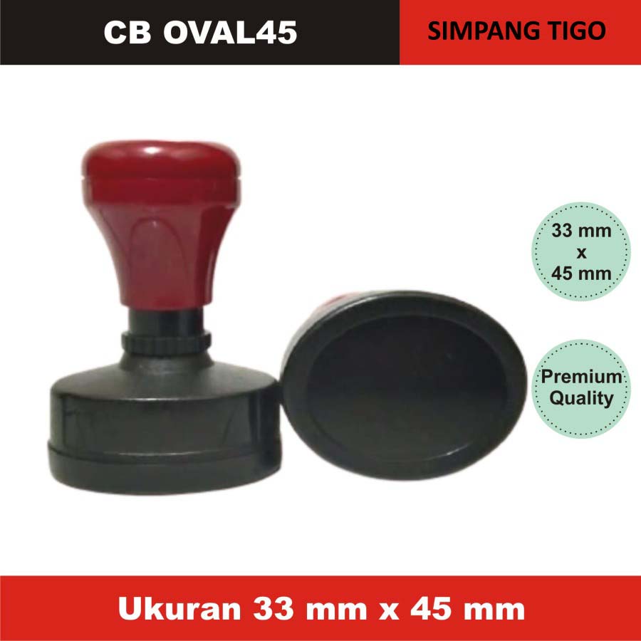 

Gagang Stempel Flash IT Oval 45