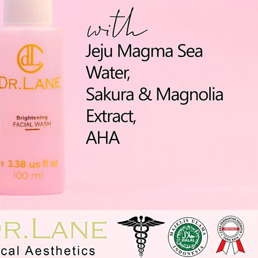 ❊ Whitening/Brightening Facial Wash Dr. Lane Skincare / Formulasi Dokter ✸