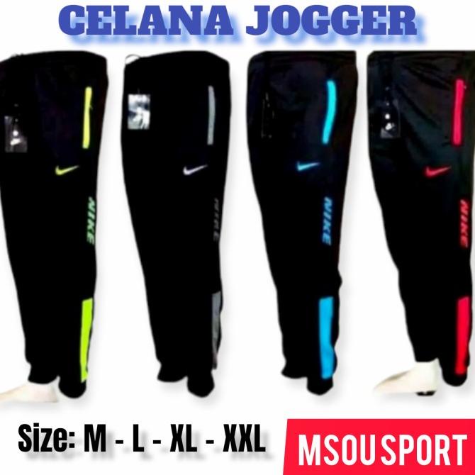 celana training olahraga pria Nike panjang