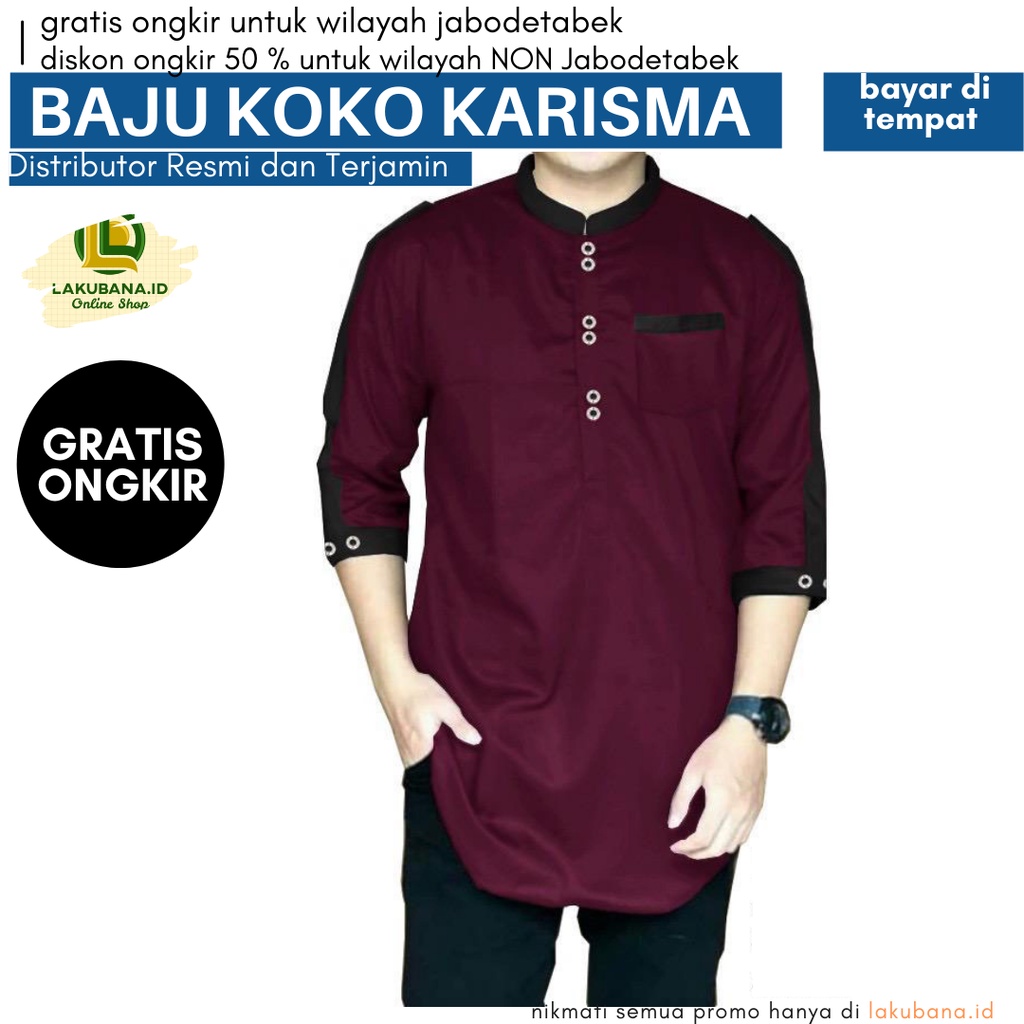 PROMO CUCI GUDANG / Baju Koko Karisma Rayhan - Baju Koko Kenara Baju Koko Rayhan Yang Buat Kamu Maki