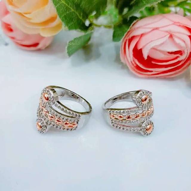 Cincin kombinasi Permata B040-041