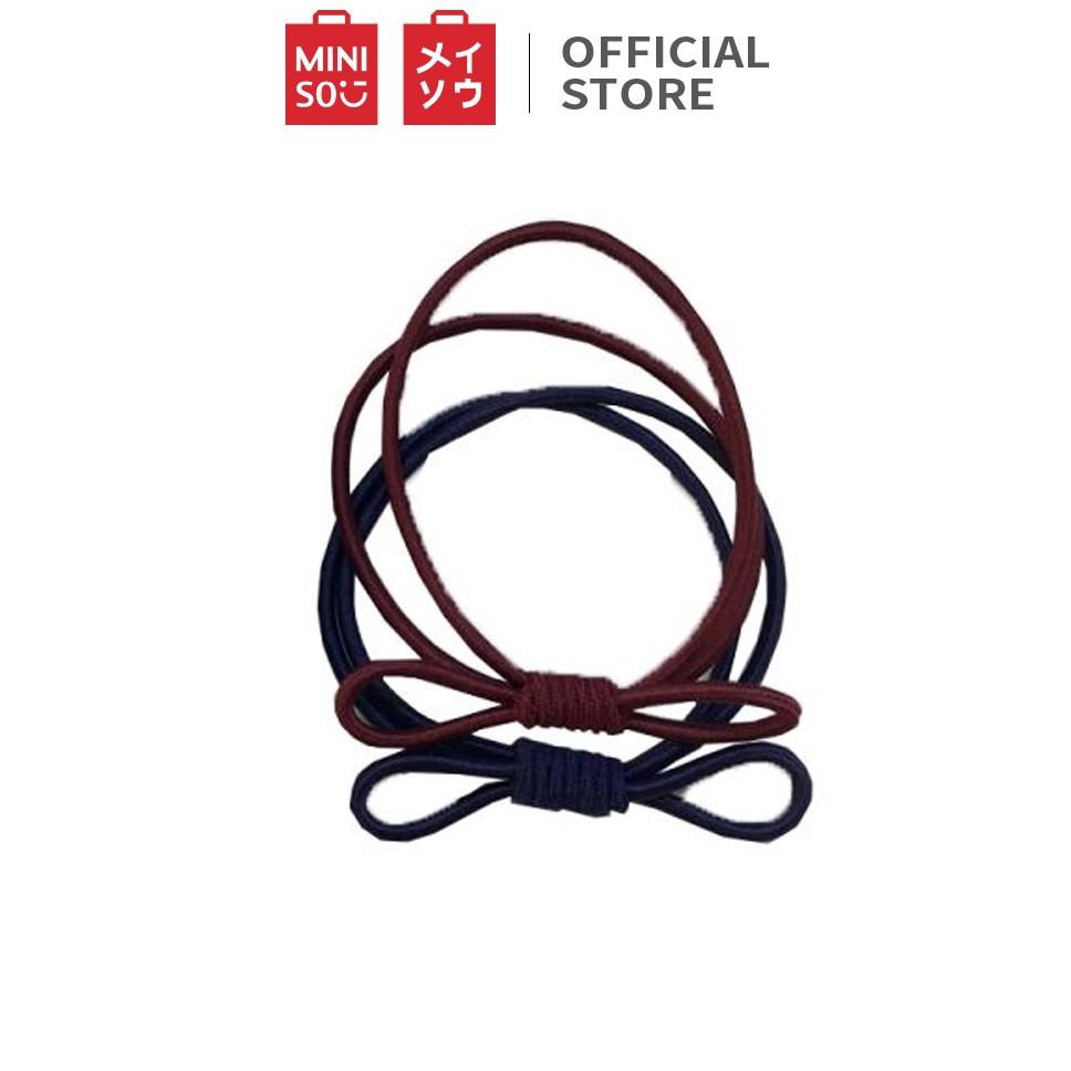 (T10 M7010) Miniso official Karet gelang simpel yang diikat Simple knotted rubber band {CODE AK38}
