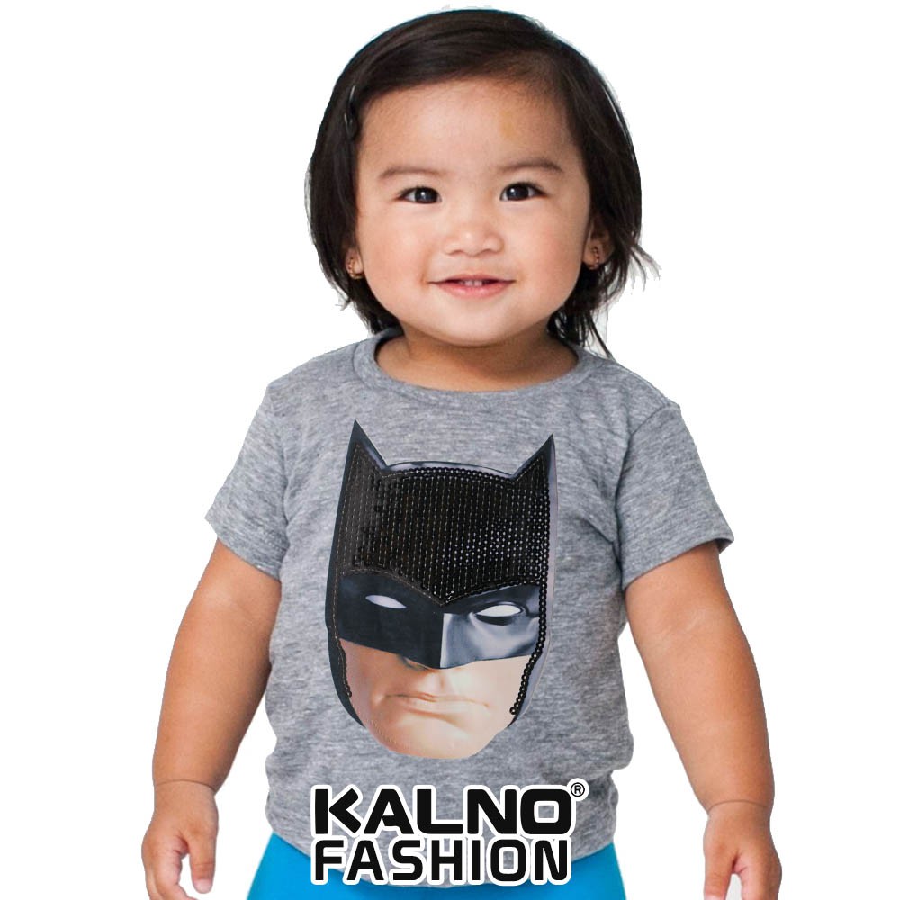 kaos baju anak BTMAN MUKA umur 1 - 7 tahun, baju anak super hero, baju anak karakter