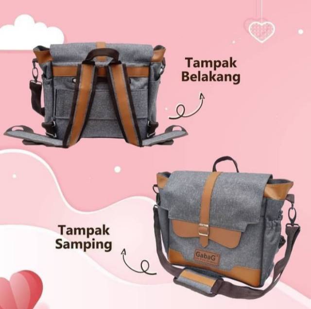 GABAG ADINA Cooler Bag  Ransel Backpack  Insulation Bag Tas ASI