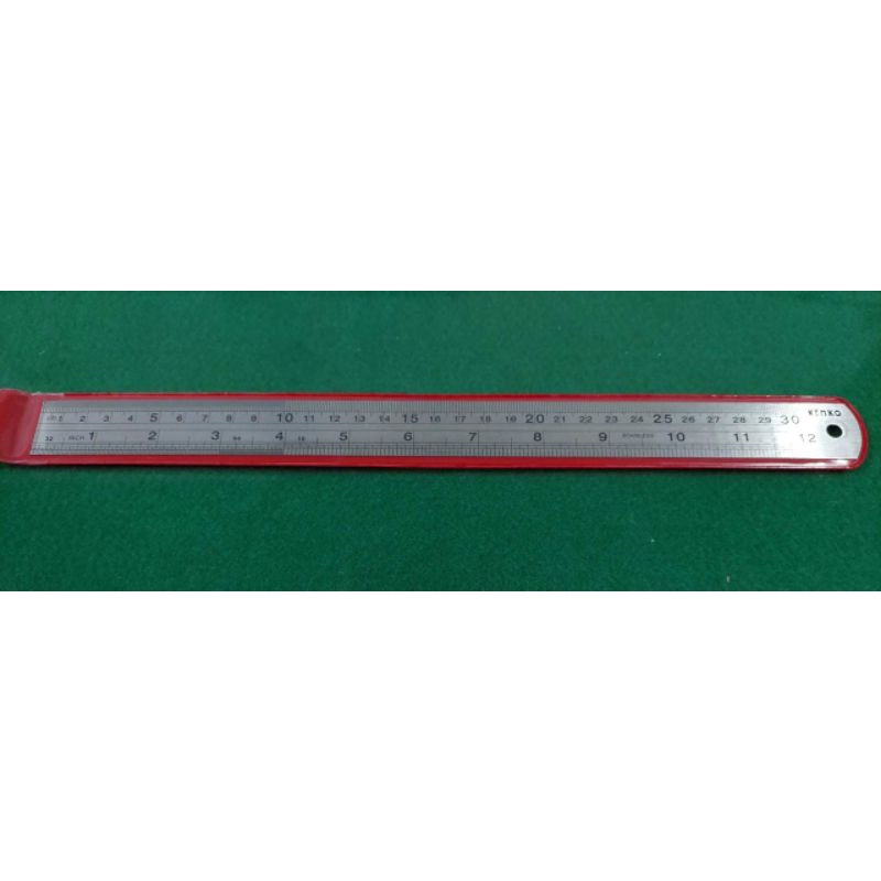 

MISTAR BESI 30 CM TEBAL KENKO BERKUALITAS / PENGGARIS 30 CM / MISTAR 30 CM