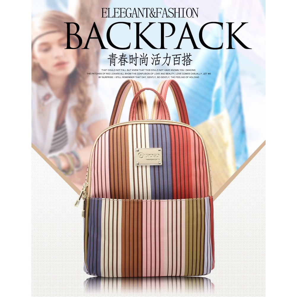 Original POSO PS-301-E - New Fashion Elegant Handbags Shoulder Sling Small Backpack Bag Leisure