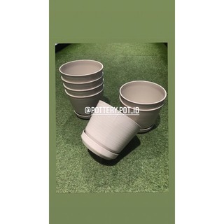  Pot  Tanaman Pot  Unik  Pot  Keramik Pot  dengan Tatakan 