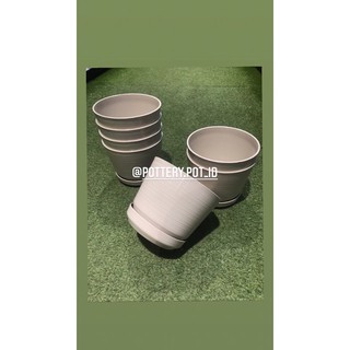 Pot Tanaman Pot Unik Pot Keramik Pot dengan Tatakan Pot Tanaman Pot Unik Pot Keramik Pot dengan Tatakan