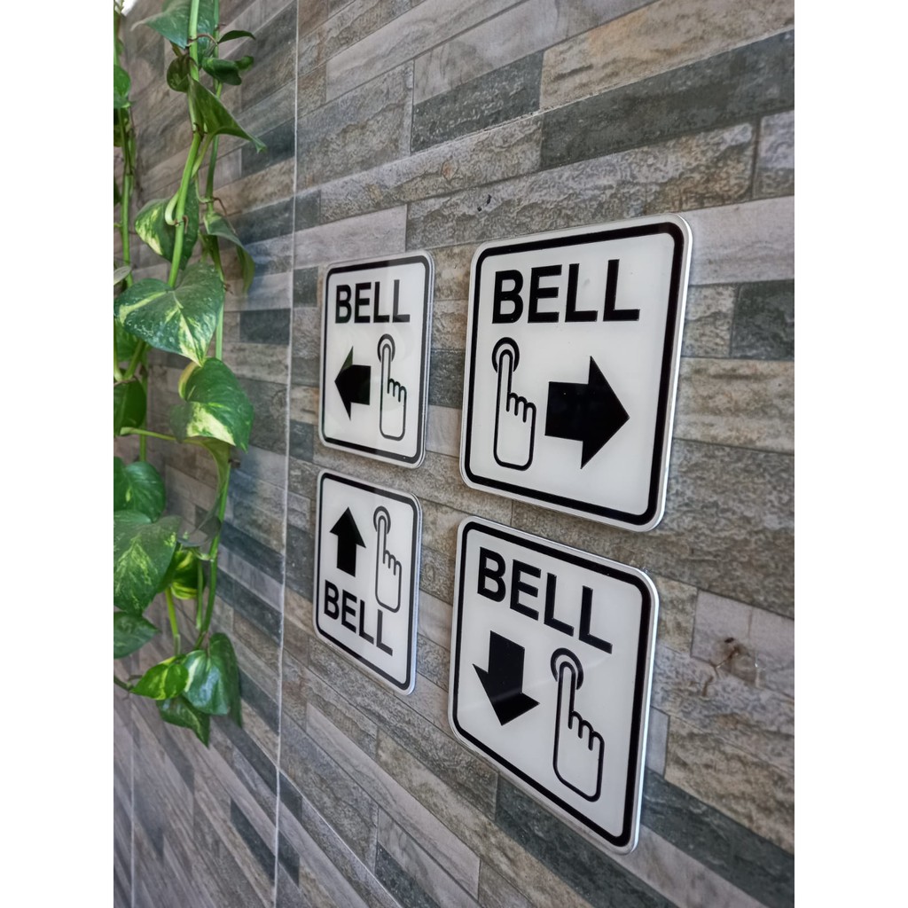 PAPAN NAMA BELL ACRYLIC