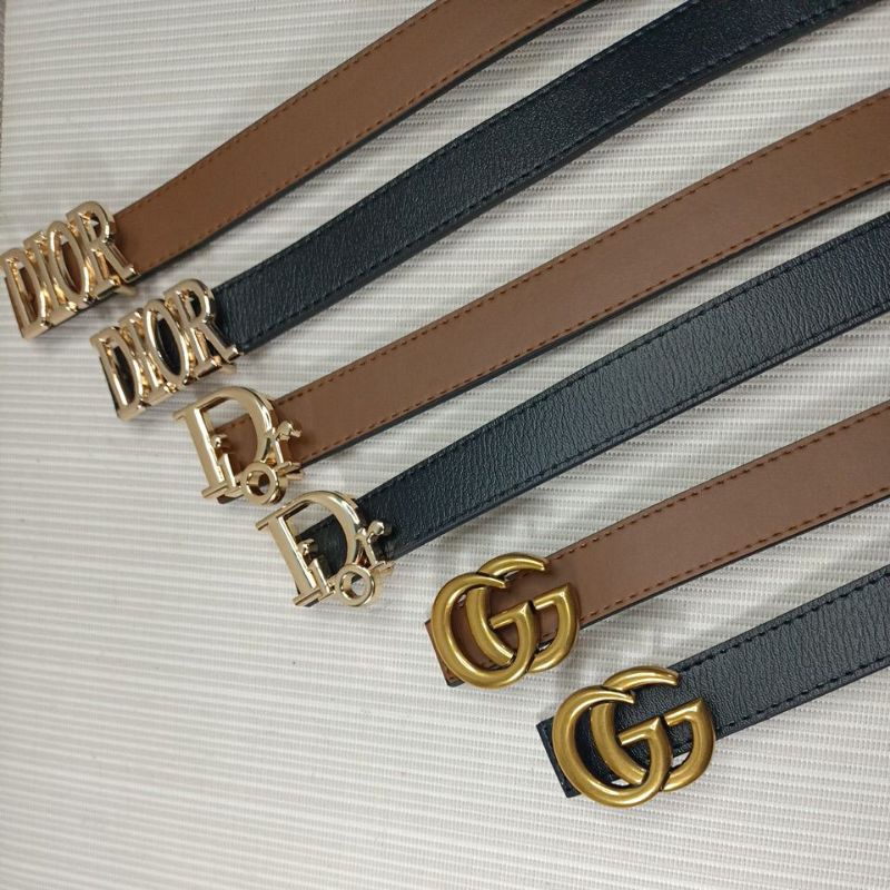 Belt / ikat pinggang wanita G 2.5cm + box