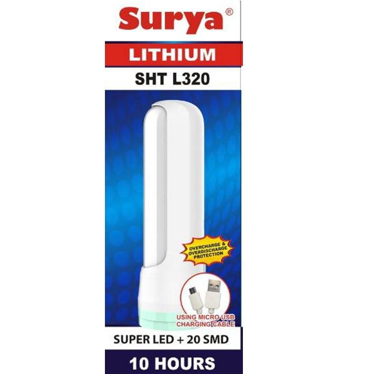 SURYA Senter Emergency SHT L320 - Lampu Super LED 20 SMD