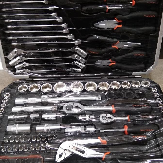 Fixman Mechanical Tools Set Tools Box Bt124