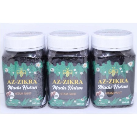 Madu Az Zikra Az-Zikra azzikra Hutan Hitam Pahit 500gr