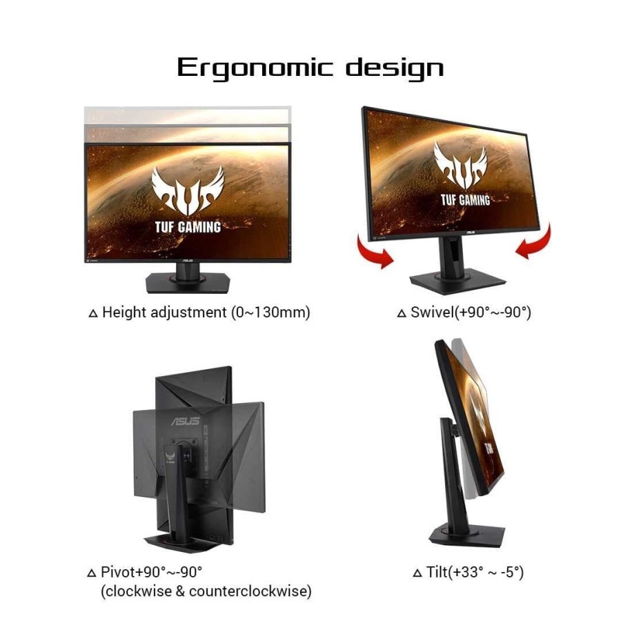 Monitor LED ASUS TUF VG279QM IPS 27inch 280hz 1ms GSYNC FHD 1080p