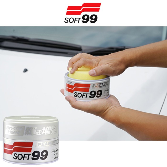 Soft99 Pearl &amp; Metallic Soft Wax 320g Original Japan