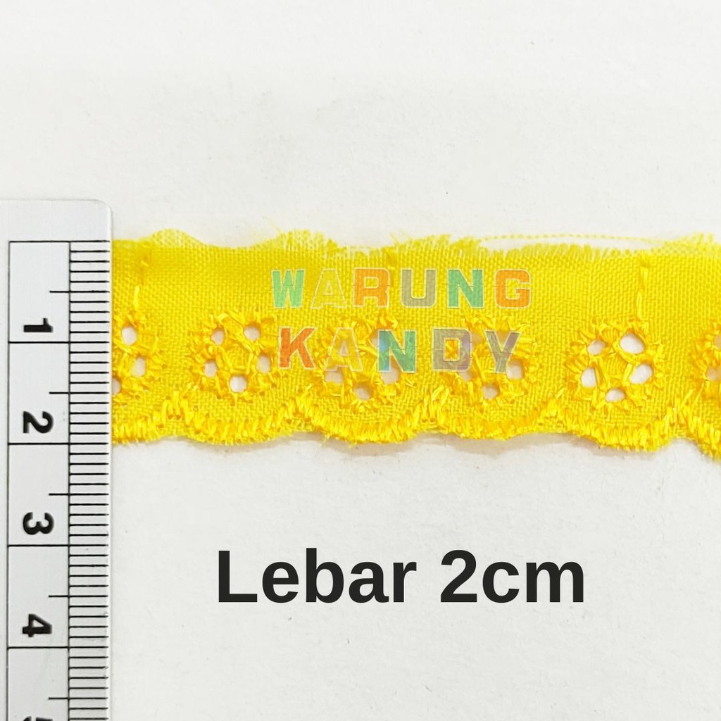 Renda Katun Lubang 5 Kecil