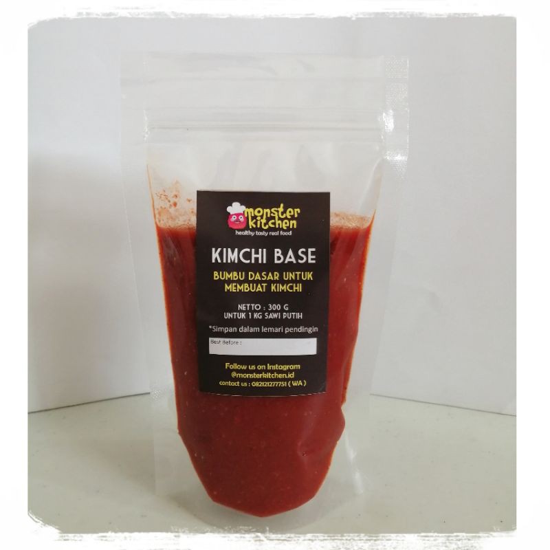 

kimchi base | bumbu untuk membuat kimchi