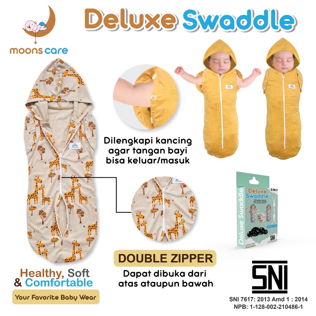 DITA Swaddle Baby Bedong Instan - Bedong Tangan Bayi