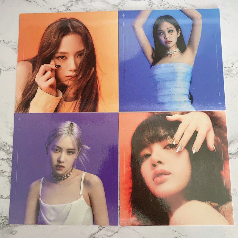 

[READY STOCK] HARD COVER POSTCARD BLACKPINK THE ALBUM