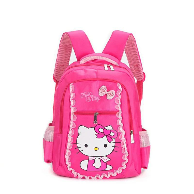 Tas Sekolah Anak Gendong Karakter Kartun Hello Kitty Captain america kumbang superman minions mickey