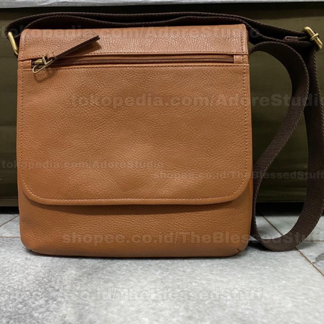 fossil trey city bag