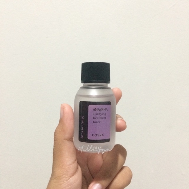 COSRX AHA BHA CLARIFYING TREATMENT TONER NEW MINI TRIAL KIT TRAVEL SIZE