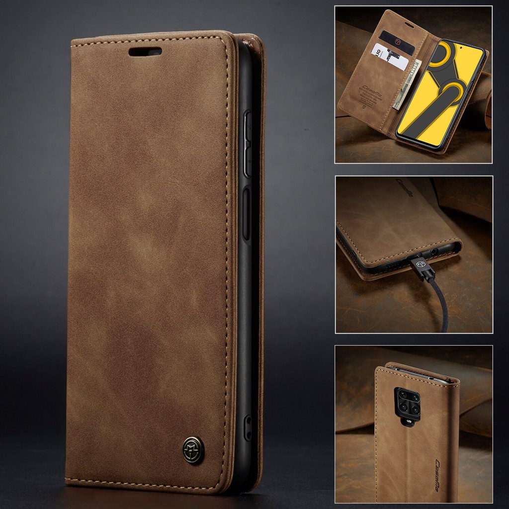 Redmi Note 9 Pro - 9S Original Leather Case Flip Cover